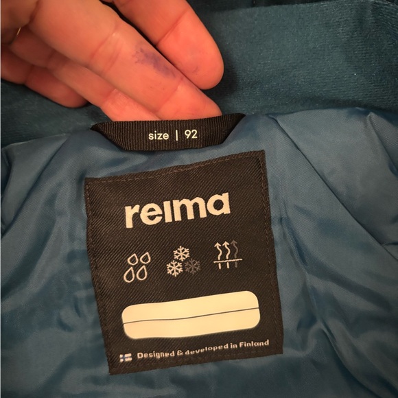 Blue Otter print Hooded Snowsuit - Picture 3 of 9